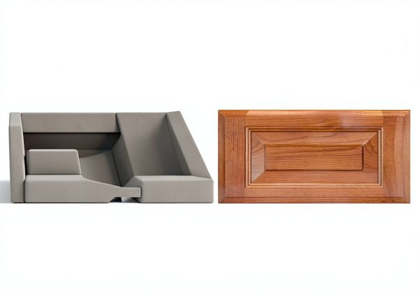 Unfinished Revere Wood Drawer Front Xpress Cabinet Doors Custom Solid-2