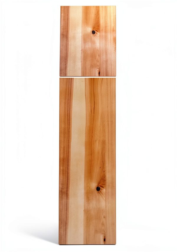 Quicklock RTA Base Kitchen Cabinet Shaker Hickory End Panel 90in-0