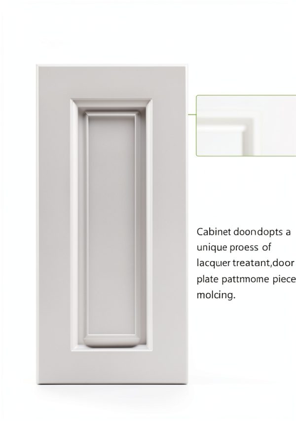 Built-in Cabinet Doors BOTOOT Modern White - 29in H x 13.25in W-1