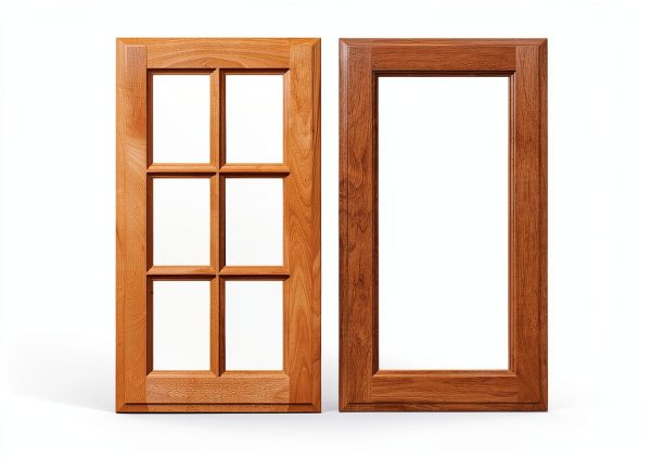 Custom Sized Adobe Cabinet Door | Solid Wood Replacement Door for Kitchens, Bathrooms | Unfinished-2