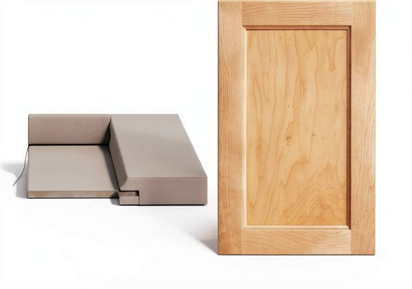 Custom Sized Alpine Cabinet Door | Solid Wood Replacement Door for Kitchens, Bathrooms | Unfinished-2