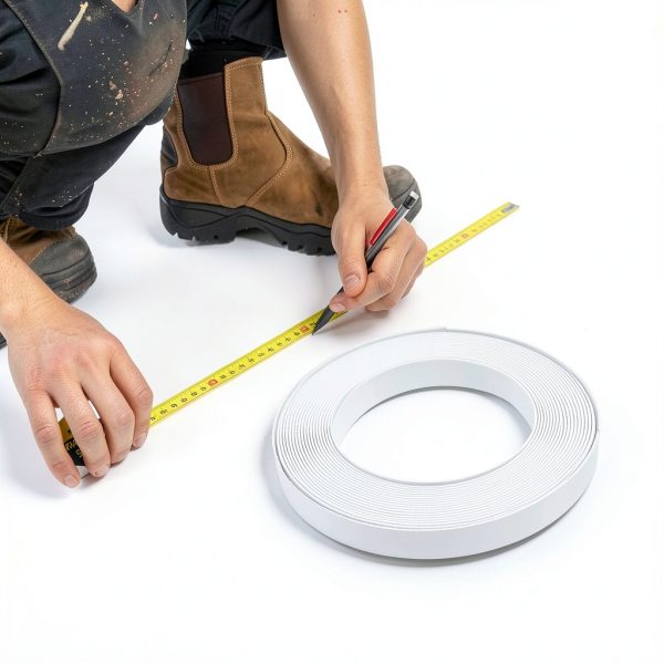 Peel Stick Edge Banding Tape TOBBOMEY White Veneer 1000x2x0.2 cm-5