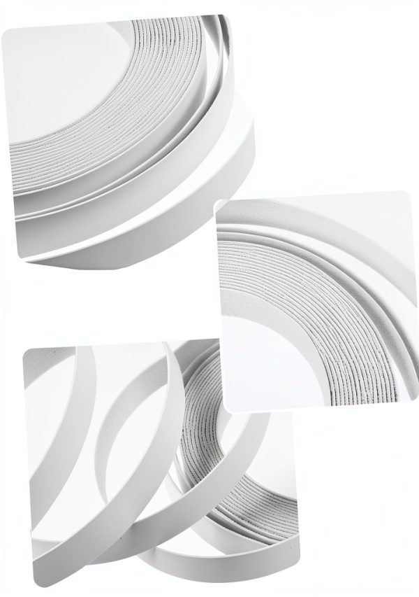 Peel Stick Edge Banding Tape TOBBOMEY White Veneer 1000x2x0.2 cm-4