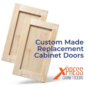 Custom Sized Shaker Cabinet Doors Replacement | Solid Wood Unfinished Kitchen Bathroom Doors-0
