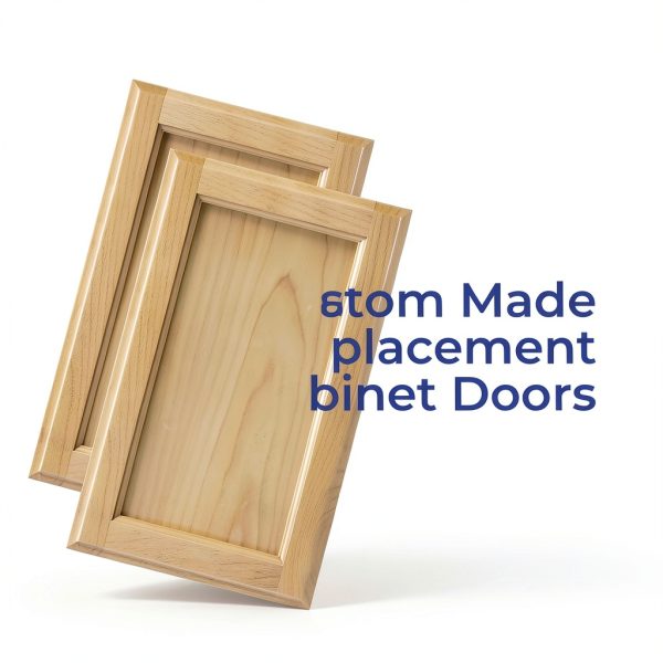 Custom Sized Adobe Cabinet Door | Solid Wood Replacement Door for Kitchens, Bathrooms | Unfinished-4