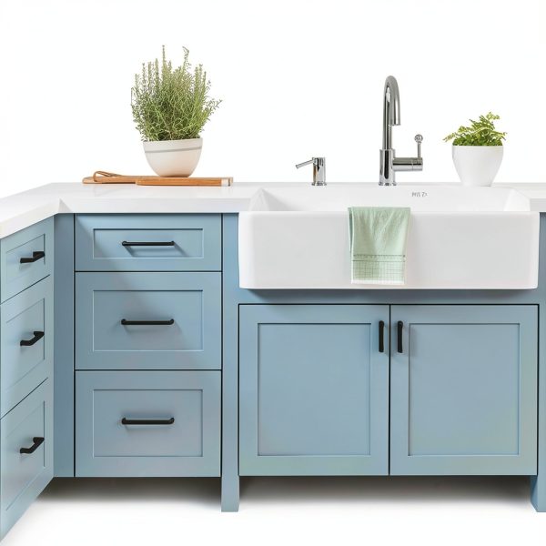 Cabinet Door Replacement 4-Piece MDF Unfinished Shaker Style-1