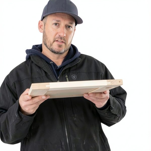 Custom Sized Alpine Cabinet Door | Solid Wood Replacement Door for Kitchens, Bathrooms | Unfinished-4