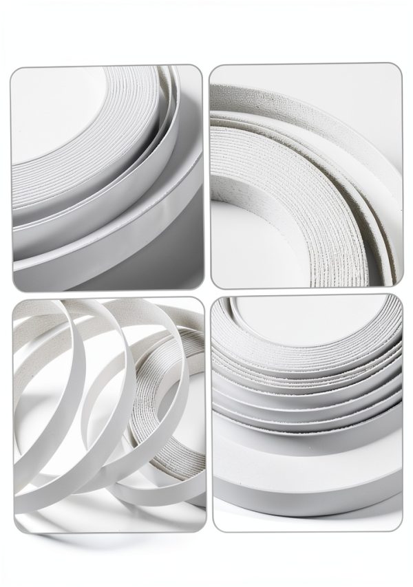 Peel Stick Edge Banding Tape TOBBOMEY White Veneer 1000x2x0.2 cm-2